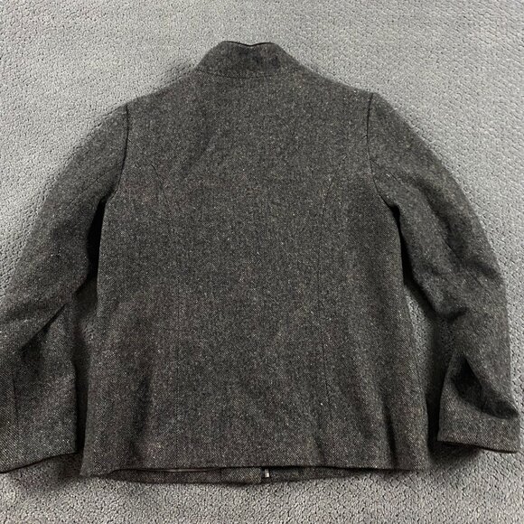 Orvis Tweed Wool Toggle Jacket Women's Medium Brown - Picture 5 of 14